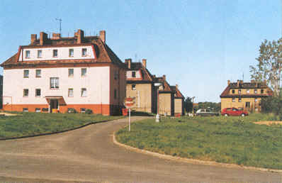 Opravené domy bývalých statků